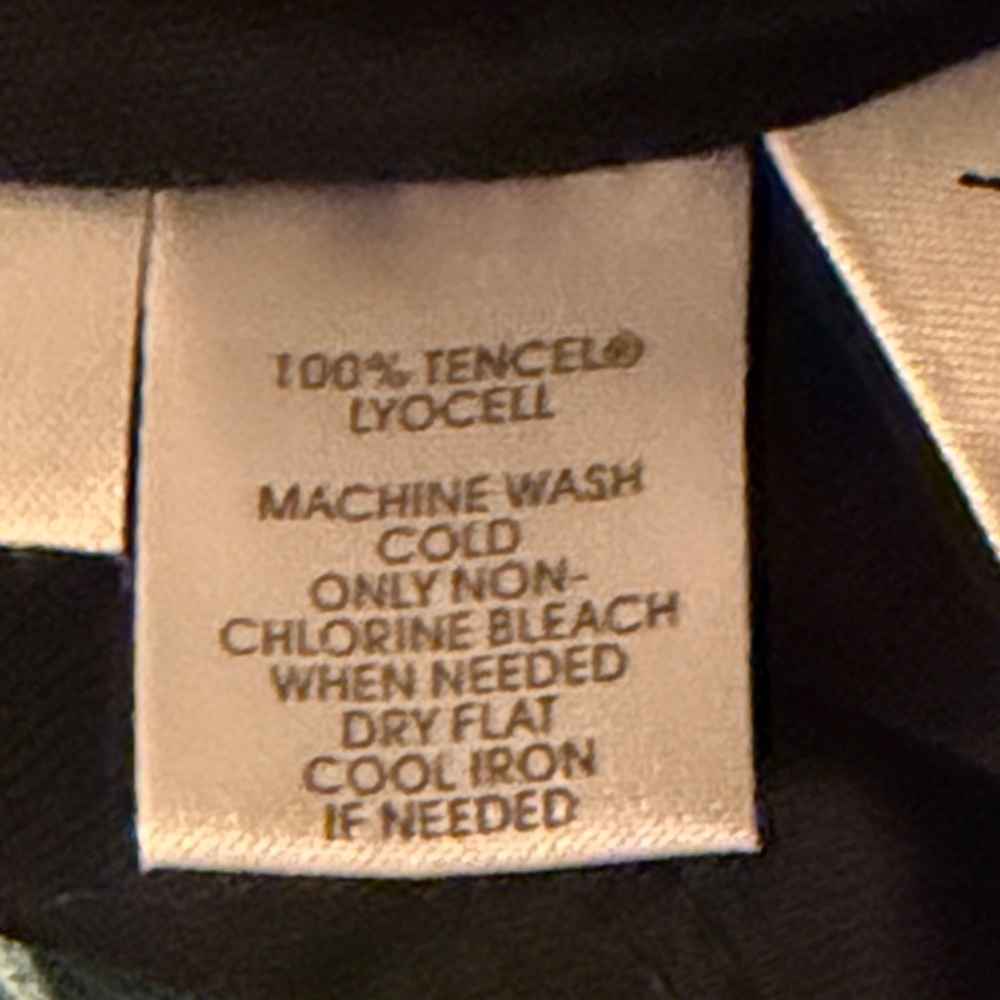 LOFT Black Sleeveless mini above knee Dress with Tie Waist NWT size 12 - Picture 7 of 7